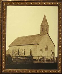 The first St. Alphonsus Catholic Church in 1893 StAlphonsus-Maurice.jpg