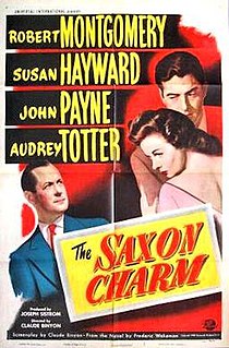 <i>The Saxon Charm</i> 1948 film by Claude Binyon