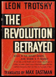 <i>The Revolution Betrayed</i> 1937 book by Leon Trotsky