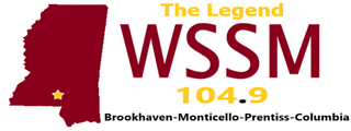 <span class="mw-page-title-main">WSSM (FM)</span> Radio station in Prentiss, Mississippi