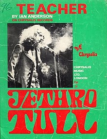 "Teacher", Jethro Tull sheet music cover, 1970.jpg