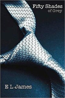 <i>Fifty Shades of Grey</i> 2011 erotic romance novel by E.L. James