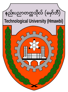 Emblem der Technologischen Universität, Hmawbi.svg