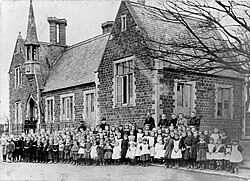 School in 1895 Harby Primary School 1895.jpg