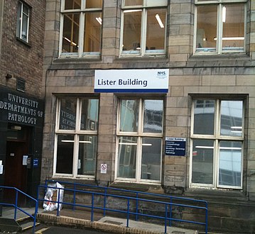 Lister Building, Glasgow Royal Infirmary
