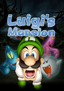 <i>Luigis Mansion</i> 2001 action-adventure video game published by Nintendo
