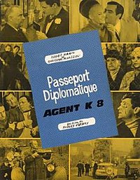 Passeport diplomatique agent K 8