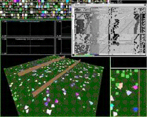 Polyworld Screenshot, 1994