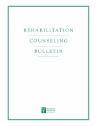 <i>Rehabilitation Counseling Bulletin</i> Academic journal