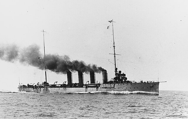 Saida underway in 1914