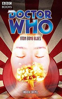 <i>Atom Bomb Blues</i> 2005 novel by Andrew Cartmel