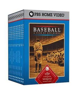 <i>Baseball</i> (TV series) documentary series from 1994 about the game of baseball