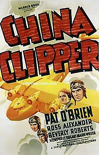 <i>China Clipper</i> (film) 1936 film by Ray Enright