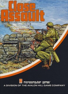 <i>Close Assault</i> 1982 strategy video game