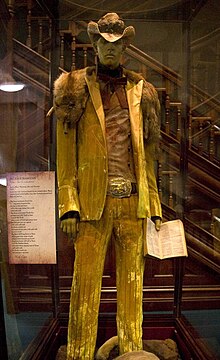 Ericaamerica suit on display at the Western Australian Museum as part of the "ericaamerica: A Cave of Wonders" exhibition Ericaamerica at The Museum Of Western Australia.JPG