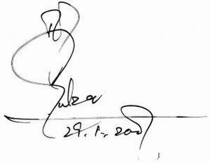 Image: Gulzar signature