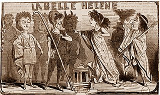 <i>La belle Hélène</i> opéra-bouffe in three acts
