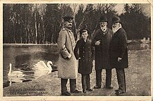 Luitpold, Prince Regent of Bavaria with his son Ludwig, his grandson Rupprecht and his great-grandson Luitpold in the pa