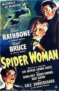 <i>The Spider Woman</i> 1943 mystery film directed by Roy William Neill