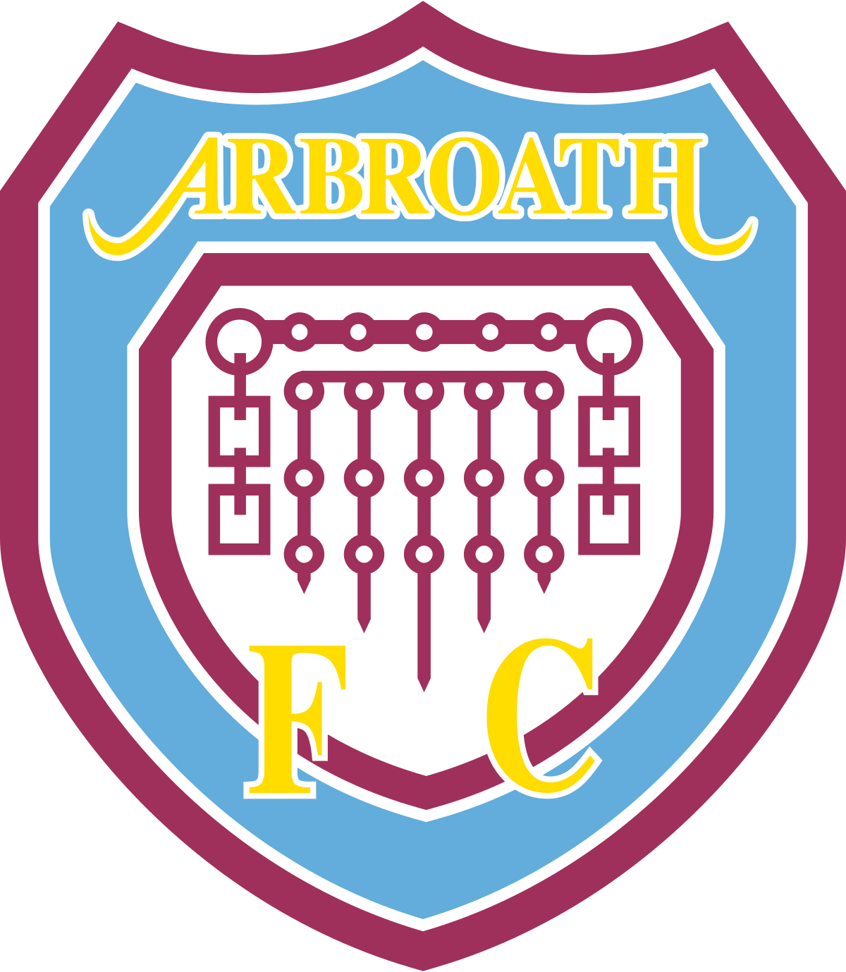 ARBROATH FC BADGE 