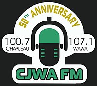 CJWA 100.7-107.1 50-ші logo.jpg