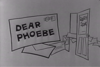 <i>Dear Phoebe</i> American television series