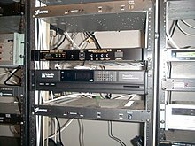 A standard rack-mount headend Headend-rack.jpg