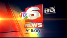 NBC 6 News former 6 p.m. news open, used from June 27, 2012, to February 2018. KTAL news 2013.png