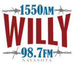 KWBC WILLY1550-98.7 logo.png