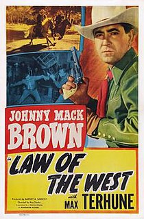 <i>Law of the West</i> (1949 film) 1949 film