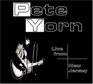 <i>Live from New Jersey</i> 2004 live album by Pete Yorn