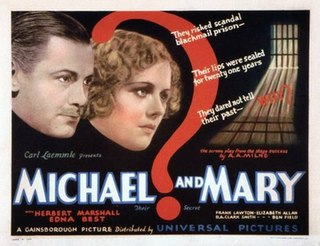 <i>Michael and Mary</i> 1931 film