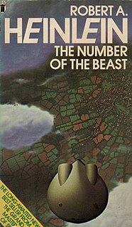 <i>The Number of the Beast</i> (novel) 1979 SF novel by Robert A. Heinlein