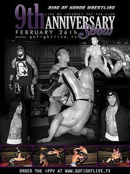 Promotional poster featuring (clockwise) Homicide, Roderick Strong, Wrestling's Greatest Tag Team and Briscoe Brothers