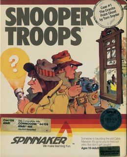 <i>Snooper Troops</i> 1982 video games