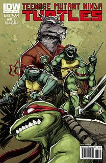 <i>Teenage Mutant Ninja Turtles</i> (IDW Publishing) Ongoing American comic book series published by IDW Publishing, beginning in August 2011