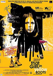 <i>That Girl in Yellow Boots</i> 2010 Indian film directed by Anurag Kashyap