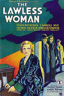 <i>The Lawless Woman</i> 1931 film
