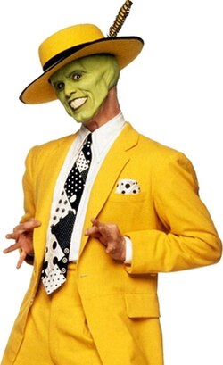 Jim Carrey as the Mask for the 1994 film