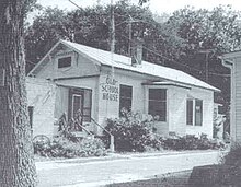 The original Daytona Public School, located on Palmetto Avenue. First School Mainland.jpg