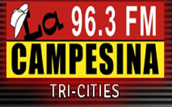 KRCW-FM La Campesina 96.3 FM Tri Cities logo.png