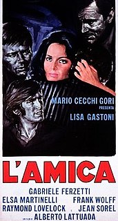 <i>Lamica</i> 1969 Italian film