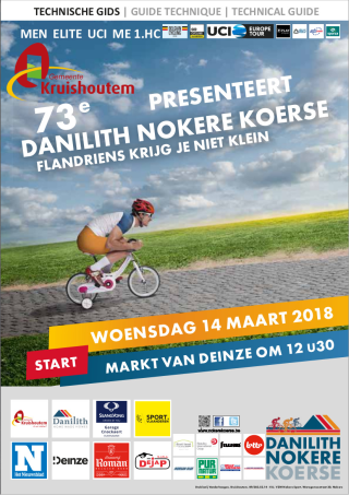 <span class="mw-page-title-main">2018 Nokere Koerse</span> Cycling race