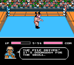 In-game screenshot. Tecmo World Wrestling screenshot.png