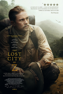<i>The Lost City of Z</i> (film) 2016 American film directed by James Gray