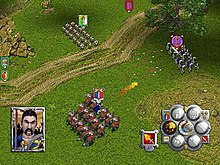 The player's cavalry charging Goblin archers. WHDO-day.jpg