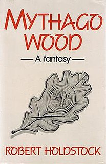 <i>Mythago Wood</i> book by Robert Holdstock