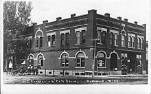 Bank and General Store, Rushmore, Minnesota