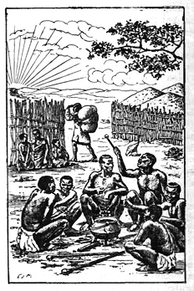 Illustration from an African adaption