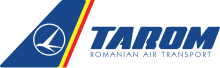 The TAROM logo until 2015, infrequent use in publications from 2015.